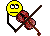 Violin Music smiley face